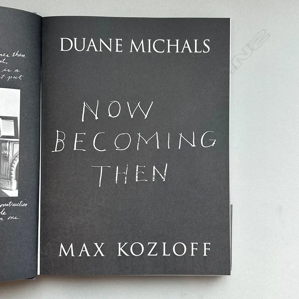 DUANE MICHALS: NOW BECOMING THEN Image 1++